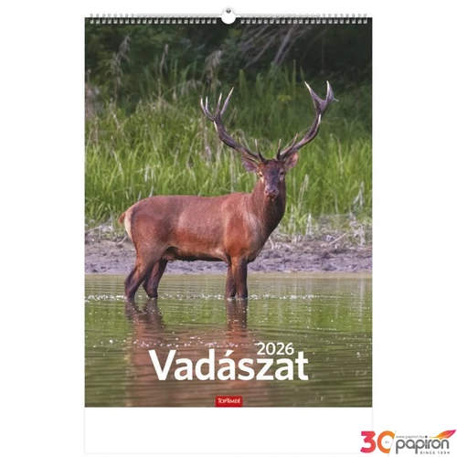 Falinaptár 2026 T093 Vadászat Toptimer 2026 kollekció!