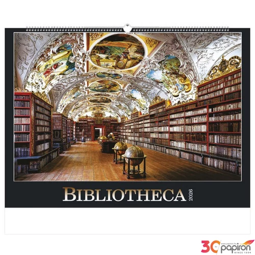 Falinaptár 2026 T096 Bibliotheca Toptimer 2026 kollekció!