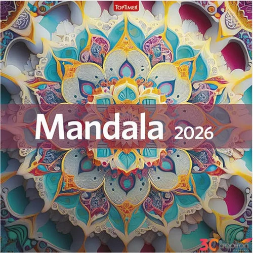 Falinaptár 2026 T098 Mandala Toptimer 2026 kollekció!
