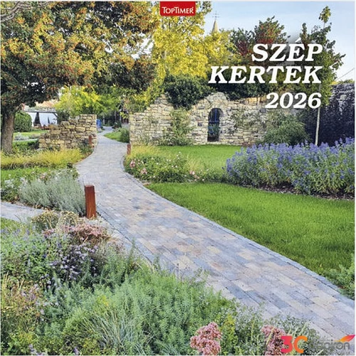 Falinaptár 2026 T098 Szép Kertek Toptimer 2026 kollekció!