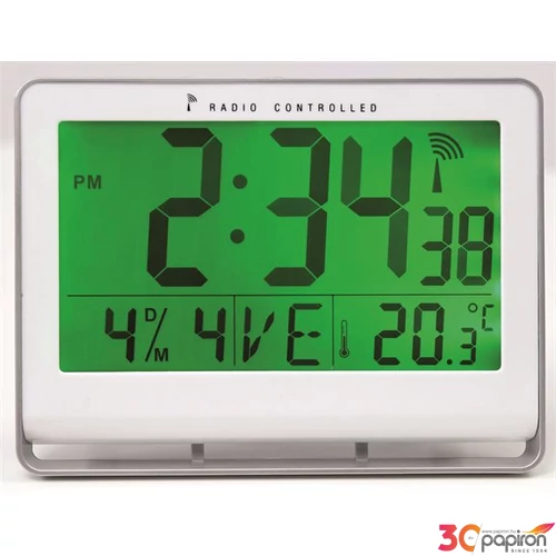 Falióra Alba TechTime Falióra 38cm Horlcdnew ezüst BHORLCDNEOE