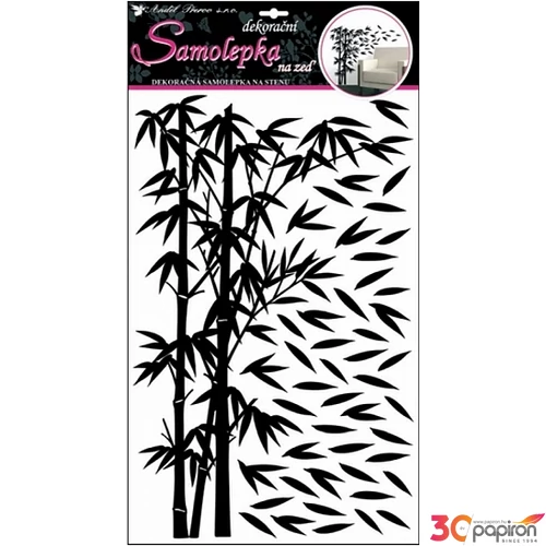Falmatrica szobadekor Bambusz,fekete WB230/10150