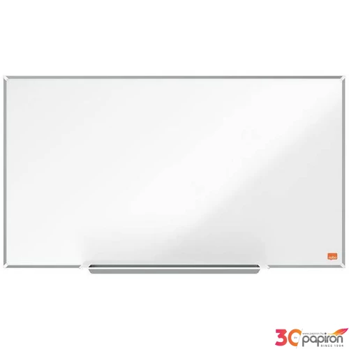 Fehértábla mágneses NanoClean felületű,széles képarány 32"/71x40 cm, alumínium keret Nobo