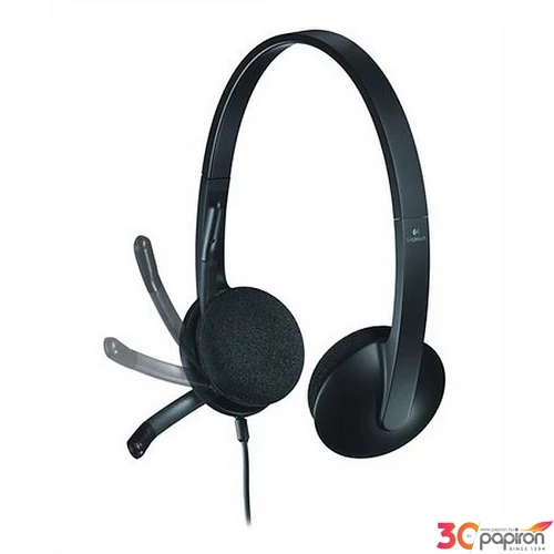 Fejhallgató mikrofonnal USB csatlakozás LOGITECH H340