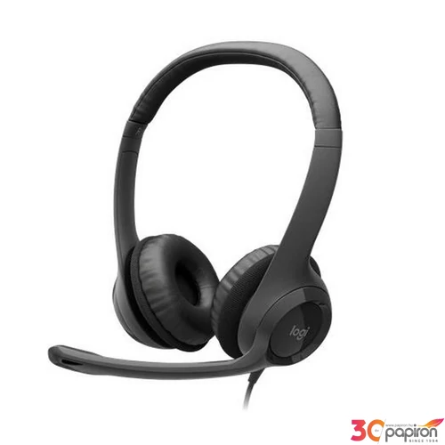 Fejhallgató mikrofonnal USB csatlakozás LOGITECH H390