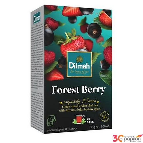 Fekete tea 20x1,5g DILMAH erdei gyümölcs