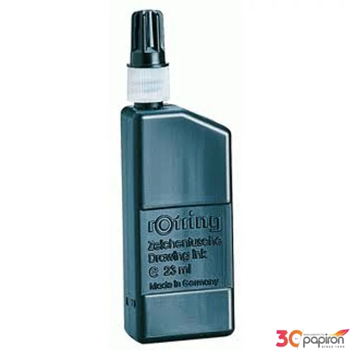 Rotring tus 23ml fekete fekete S0194660