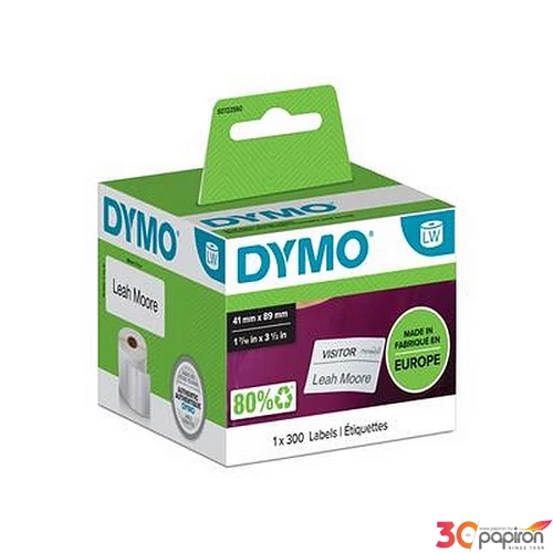 Feliratozó szalag Dymo 41x89mm DYMO S0722560 Etikettnyomtatókhoz etikettek