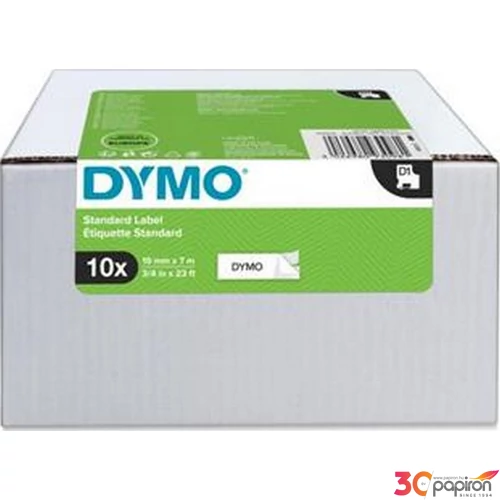 Feliratozógép szalag készlet 19mmx7m, DYMO fehér-fekete GD2093098