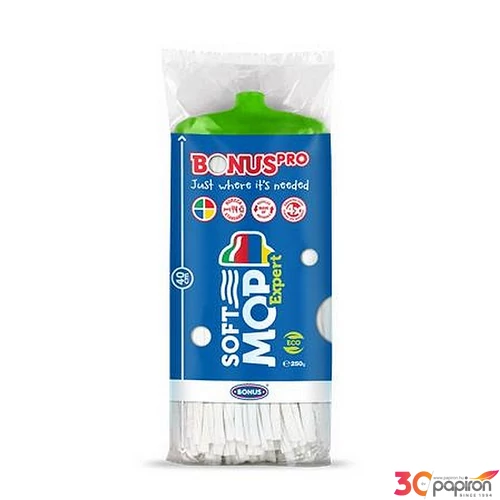 Felmosófej ipari BONUS SoftMOP zöld
