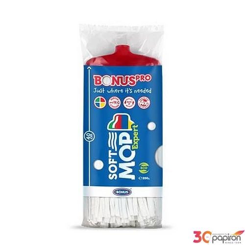 Felmosófej ipari BONUS SoftMOP piros