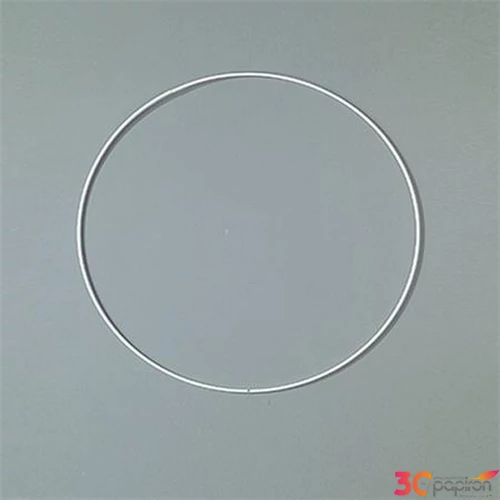 Fém karika fehér EFCO 18cm 