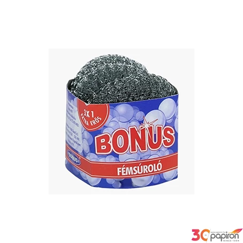 Fém súroló dörzsi Bonus B071 1csom/3db