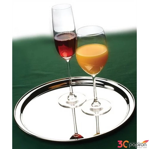 Fémtálca 30cm kerek  1605SIK001