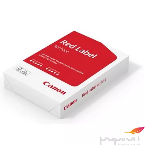 FénymásoLópapír A4 Canon Red Label 80g magas fehérségű Irodai papíráru