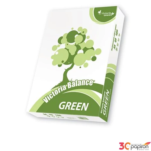 Fénymásolópapír A4 Green Öko Victoria Balance Green újrahasznos 80gr 500ív/csomag