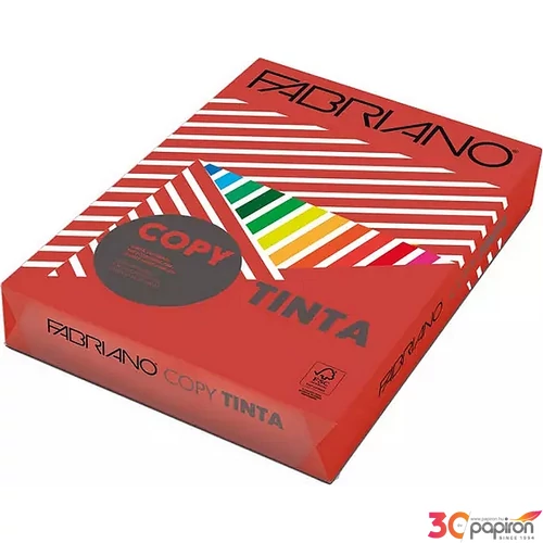Fénymásolópapír A3 Fabriano Copy 3 80g, 250ív/csomag, piros