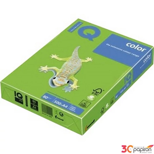 Színes másolópapír A/4 IQ C DG 47 intenzív sötétzöld 80gr 500ív/csomag
