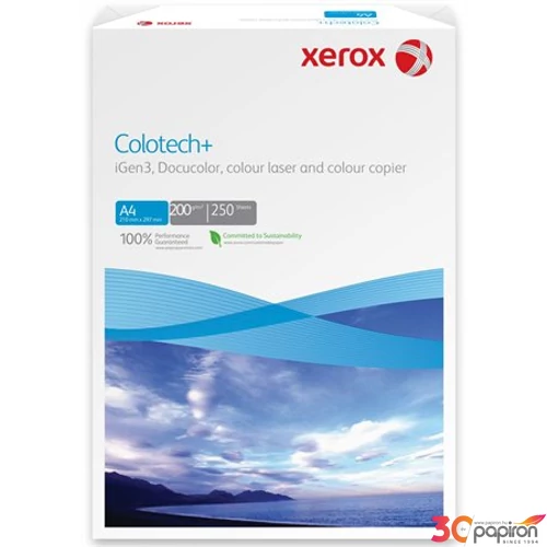 Fénymásolópapír A4 XEROX Colotech+ A4 200gr 250ív/csomag