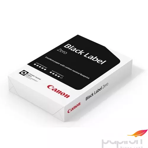 FénymásoLópapír A3 Canon Black Label Zero 80g magas fehérségű Irodai papíráru