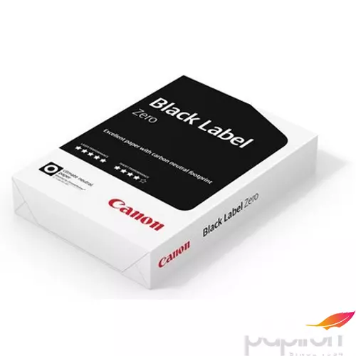 FénymásoLópapír A4 Canon Black Label Zero 80g magas fehérségű Irodai papíráru