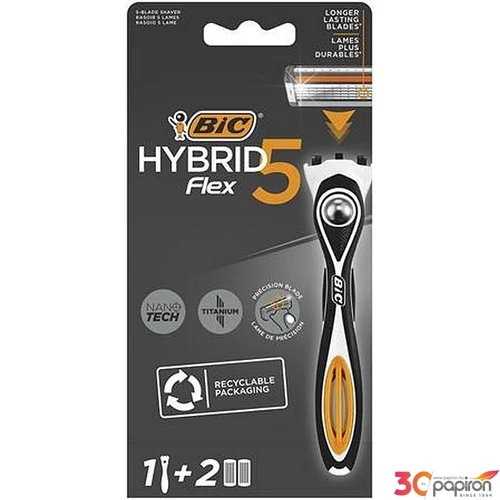 Férfi borotva BIC HYBRID 5 + 2 betétte