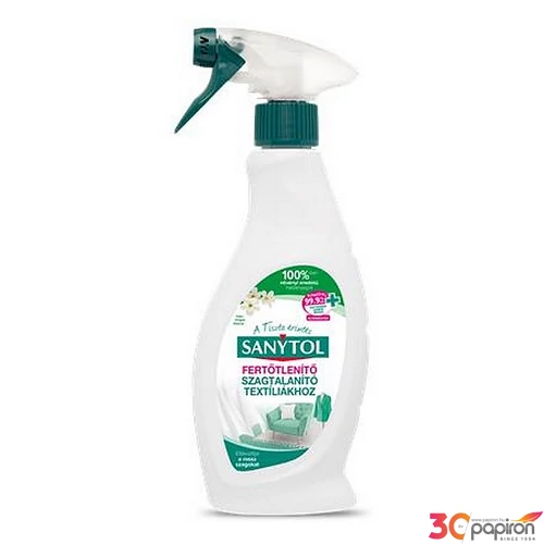 Fertőtlenítő- és szagtalanító spray 500ml SANYTOL textíliákhoz