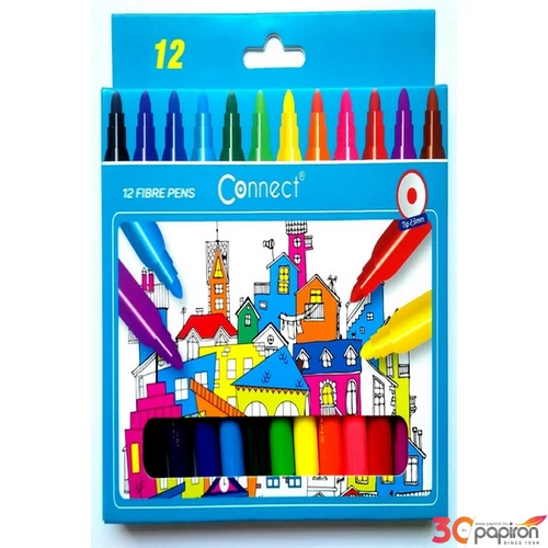 Filckészlet 12-es Connect 305596 GTG: 000026358 marker, filctoll, rostiron