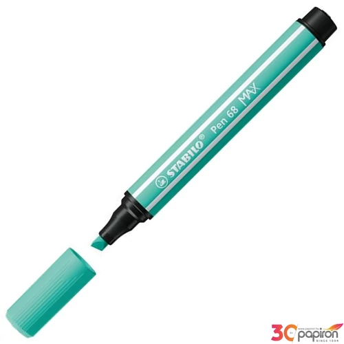 Filctoll 1-5mm Stabilo vágott hegy, Pen 68 MAX, jégzöld TST76813