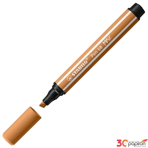 Filctoll 1-5mm Stabilo vágott hegy, Pen 68 MAX, sötét okker TST76889