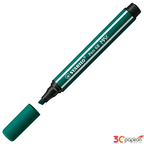 Filctoll 1-5mm Stabilo vágott hegy, Pen 68 MAX, türkizzöld TST76853