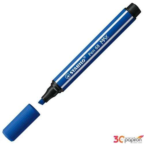 Filctoll 1-5mm Stabilo vágott hegy, Pen 68 MAX, ultramarinkék TST76832