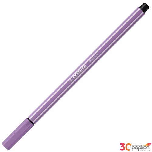 Filctoll 1mm Stabilo Pen 68, szürkéslila TST6862