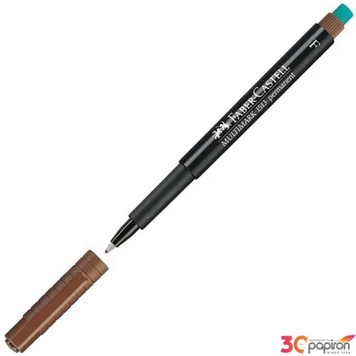 Faber-Castell alkoholos filc 1513 F fóliaíró filc, 0,6mm barna 151378