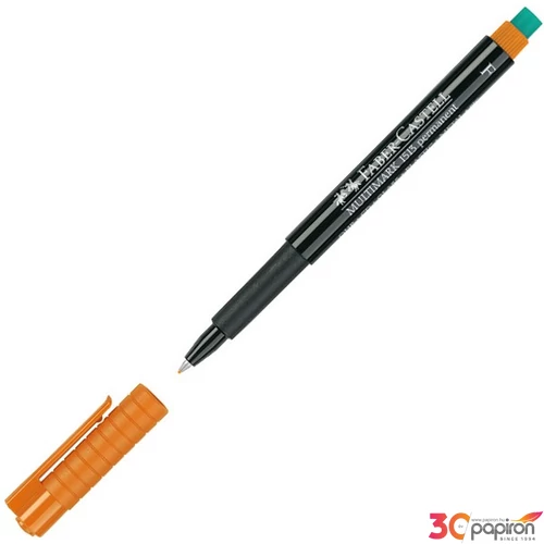 Faber-Castell alkoholos filc 1513 F fóliaíró filc, 0,6mm narancs 151315