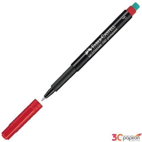 Faber-Castell alkoholos filc 1513 F fóliaíró filc, 0,6mm piros 151321