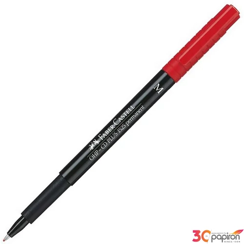 Faber-Castell alkoholos filc 1525 M fóliaíró filc, alkoholos piros 152521