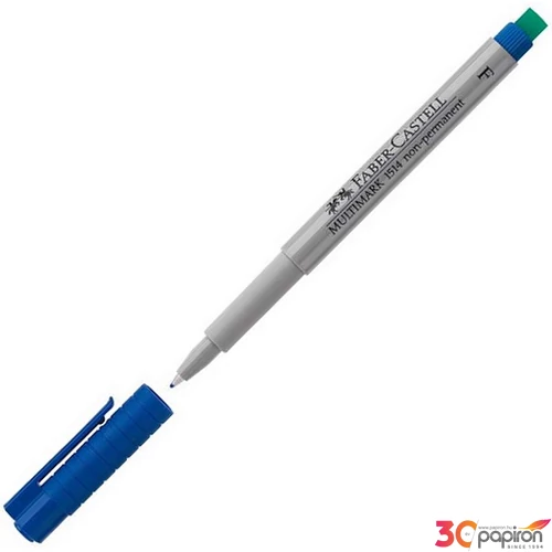 Faber-Castell filctoll, marker 1514 F fóliaíró filc kék 0,6mm rostiron 151451