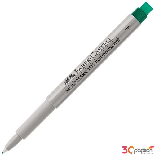 Faber-Castell filctoll, marker 1514 F fóliaíró filc zöld 0,6mm rostiron 151463