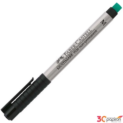 Faber-Castell filctoll, marker 1526 M fóliaíró filc fekete 1mm rostiron 152699