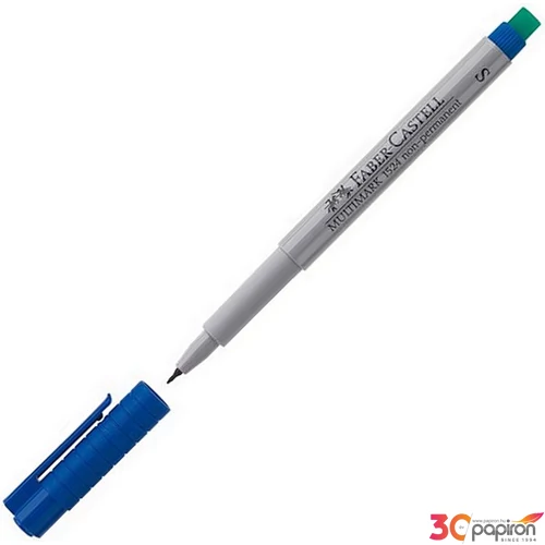 Faber-Castell filctoll, marker 1524 S fóliaíró filc kék 0,4mm C rostiron 152451