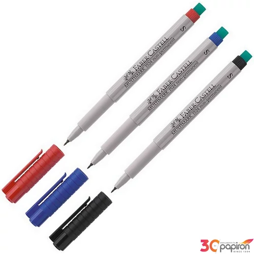 Faber-Castell filctoll, marker 1524 S fóliaíró filc piros 0,4mm C rostiron 152421