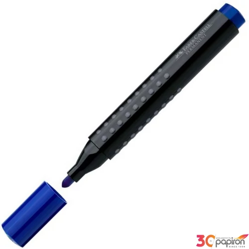 Faber-Castell alkoholos filc Grip 1504 kerek hegyű kék 150451