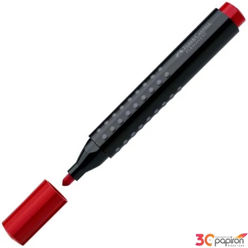 Faber-Castell alkoholos filc Grip 1504 kerek hegyű piros 150421