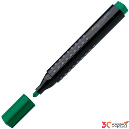 Faber-Castell alkoholos filc Grip 1504 kerek hegyű zöld 150463