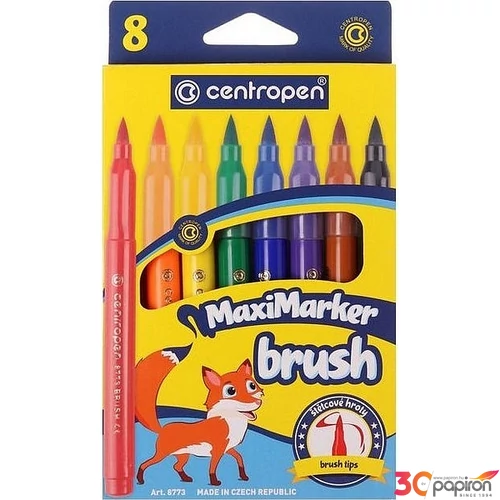 Filctoll készlet Centropen 8db Maxi Marker Brush 8db-os