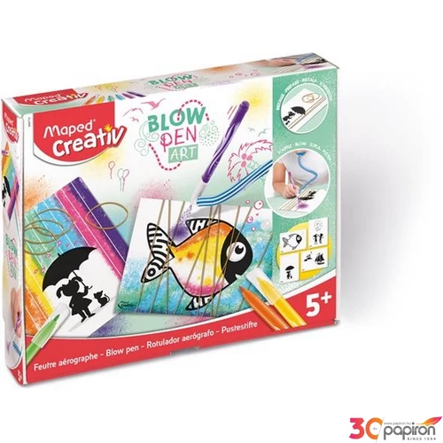 Filctoll készlet Maped Fújós Blow pen Art, pop IMAC846710