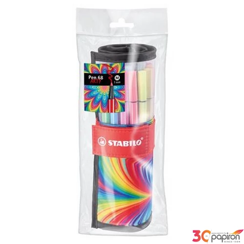 Filctoll készlet Stabilo Pen 68 ARTY, 25 különböző színű TST682507120
