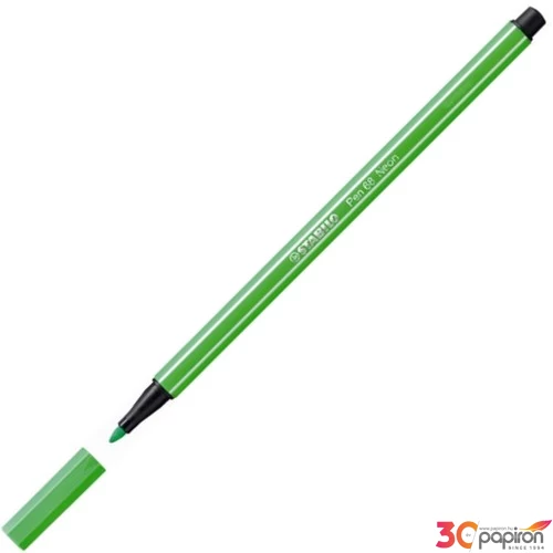 Filctoll neon zöld Stabilo Pen 68/033, 1mm-es Írószerek STABILO 68/033