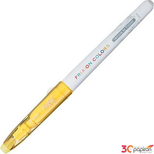 Filctoll Pilot Frixion Colors radírozható, 0,39-0,7mm citromsárga